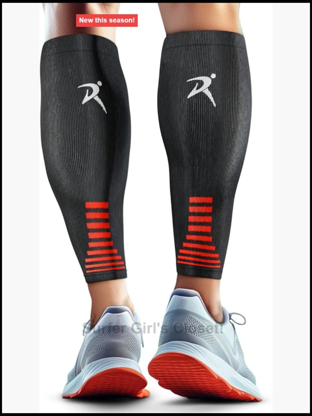 Calf Compression Sleeves Footless Socks For Shin Splint Relief Running